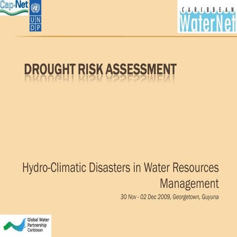 Drought Risk Assessment 
