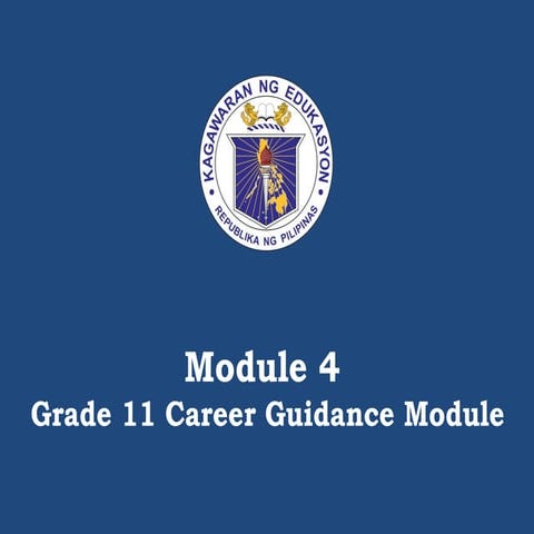 Career Guidance Advocacy Program Module 4 Fit Me Right.ppt