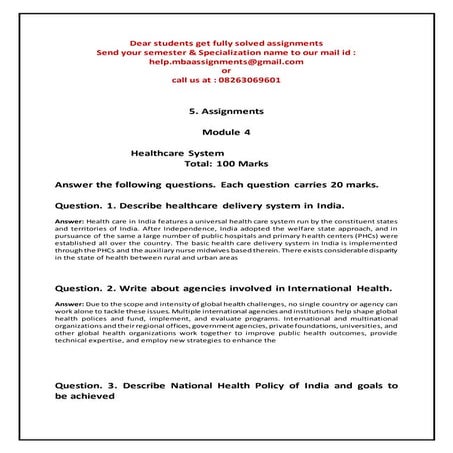 Comprehensive Overview of National Health Programmes in India ...