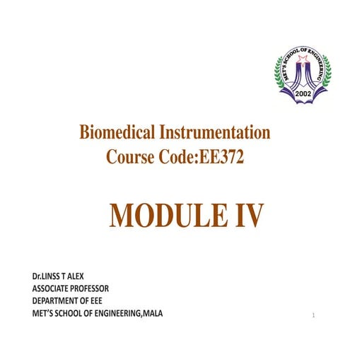 Biomedical Instrumentation