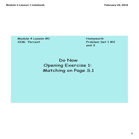 Module 4 lesson 1