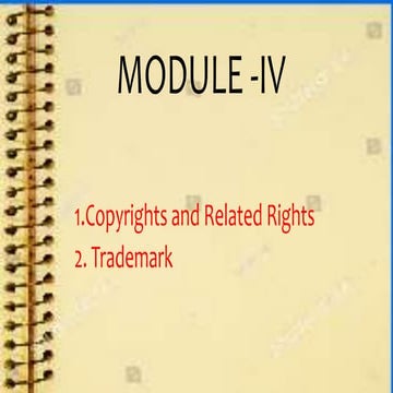 Copyrights&RelatedRights , Trademarks according to VTU