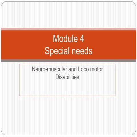 Module 4 spec needs