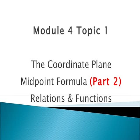 Module 4 topic 1 part 2 notes