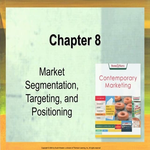 Market Segmentation | PPT