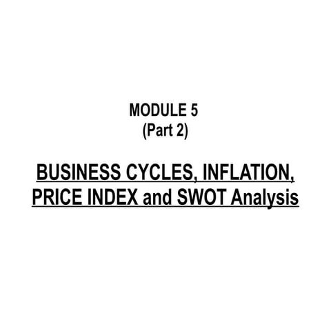 Module 5 2 efm - business cycle