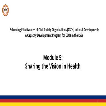 Enhancing Civil Society Organizations' Impact on Community Health ...