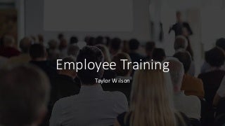 Employee Training 