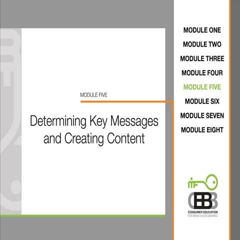 Module 5 determining key messages and creating content ppt slideshare