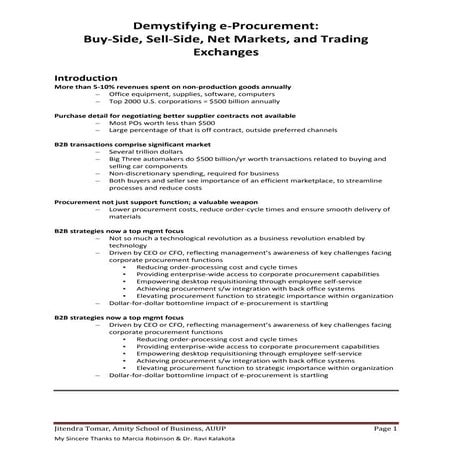 Module 5 e procurement