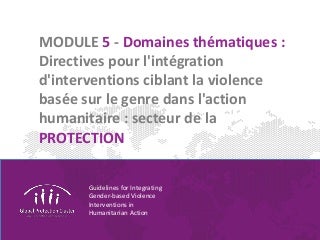 Module 5: PROTECTION