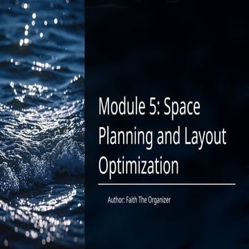 Space Optimization | PDF
