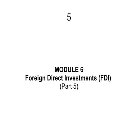 Module 6 5 fdi