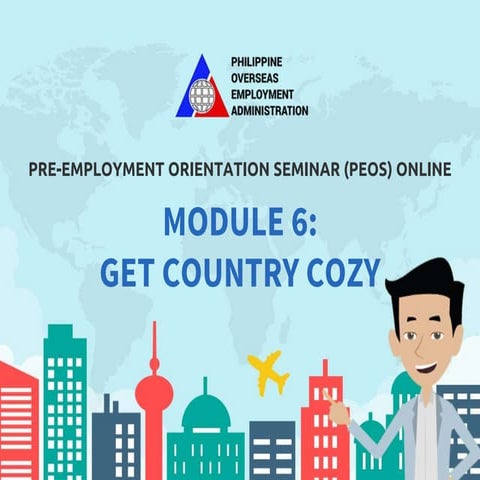 MODULE 6 - GET COUNTRY COZY! 