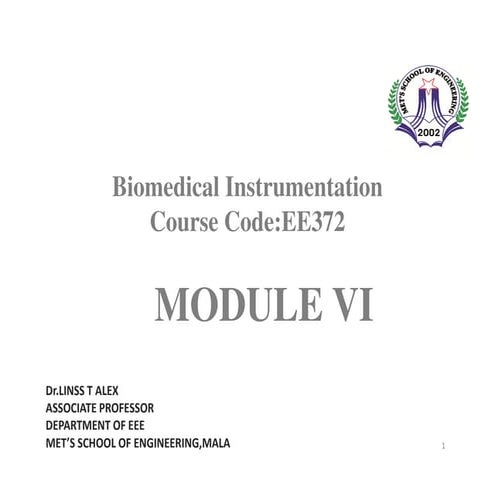 Biomedical Instrumentation
