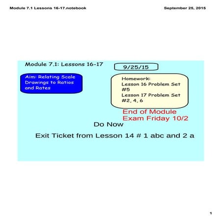 Module 7.1 lessons 16 17 | PDF