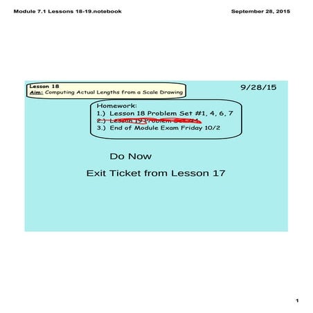 Module 7.1 lessons 18 19 | PDF