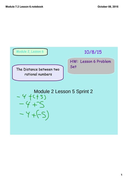 Module 7.2 lesson 6 | PDF | Physics | Science