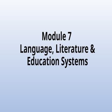 Module 7-literature...............................