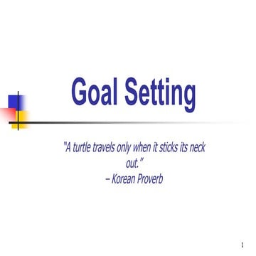 Module 7 goal setting