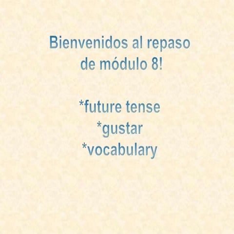 FLVS Module 8