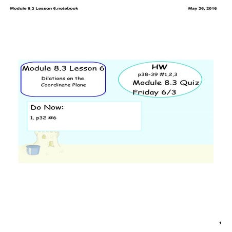 Module 8.3 lesson 6