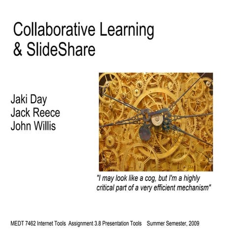 MEDT7462: Slideshare
