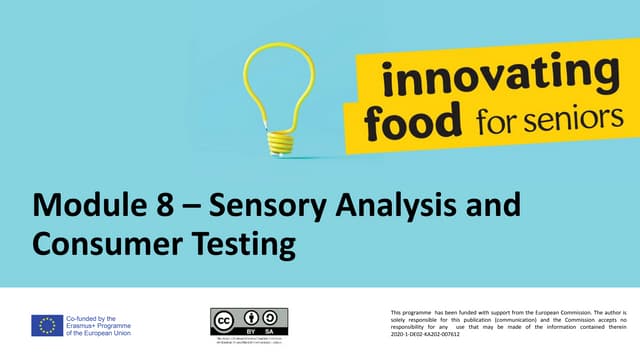 Descriptive analysis for sensory evaluation | PPTX