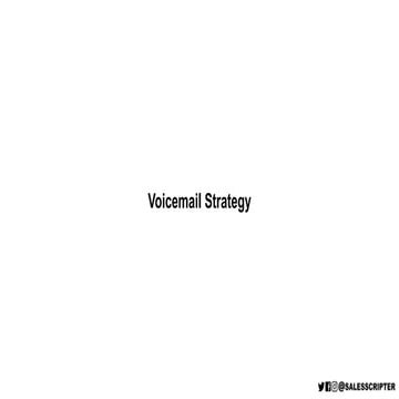 SMART Sales System - Module 8: Voicemail