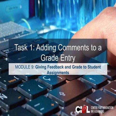 Module 9-Giving feedback and grade-Task 1