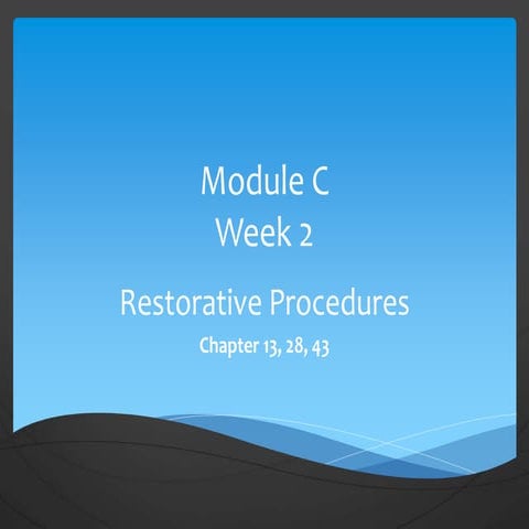 Mod - C week 2 slideshare | PPTX