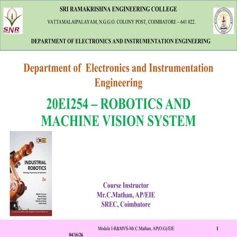 Robotics | PDF