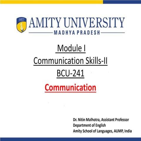 Waht is Communication an type of communication .................. ..............