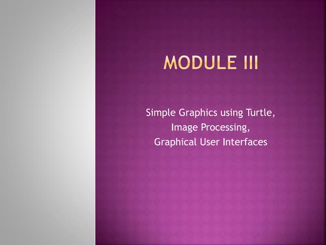 MODULE III.pptx