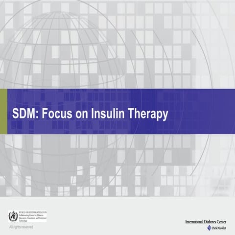 Module ii insulin therapy