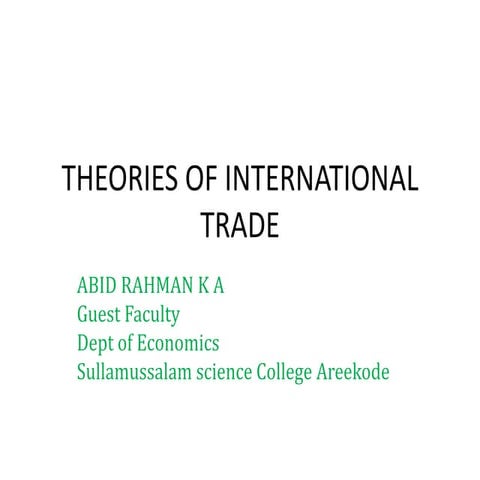 Module II theories of international Trade.pdf