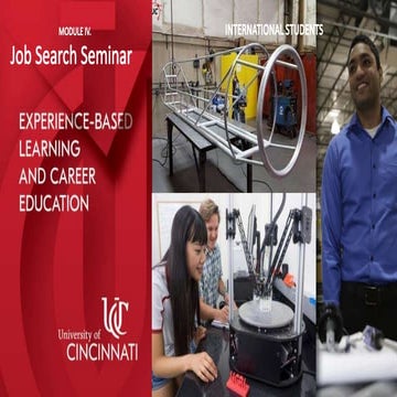 Module IV. Conduct a S.M.A.R.T. US Job Search PPT fn