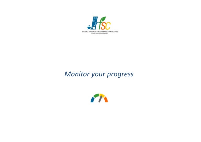 Monitor your progress