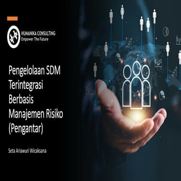 Pengelolaan SDM Terintegrasi Berbasis Manajemen Risiko 2025