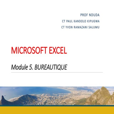 formation excel | DOCX