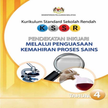 Modul kemahiran proses sains kssr tahun 4