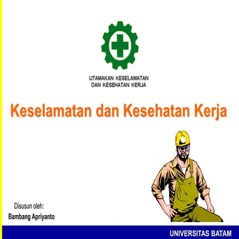 Modul kesehatan dan keselamatan kerja