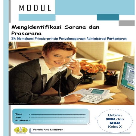 Modul kurikulum 2013 mengidentifikasi sarana dan prasarana