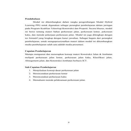 Modul TKP M4KB2 - Perkeras Jalan