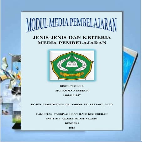 Modul media pembelajaran oleh muhammad syukur 14010101147 pai c iii