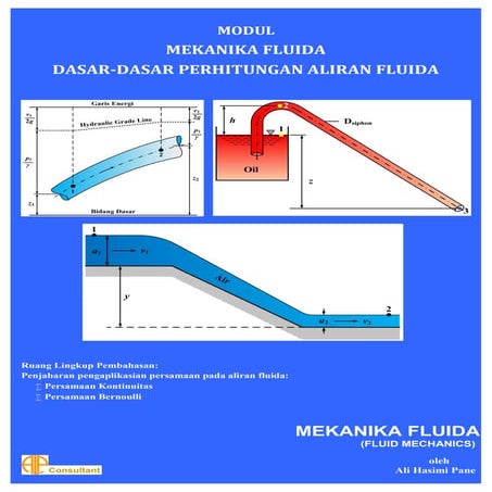 Modul mekanika fluida: Dasar-dasar Perhitungan Aliran Fluida