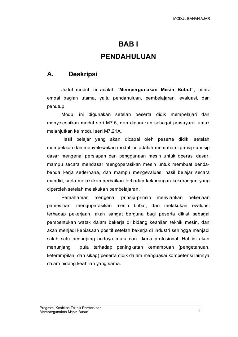 Modul Mesin Bubut 7 1