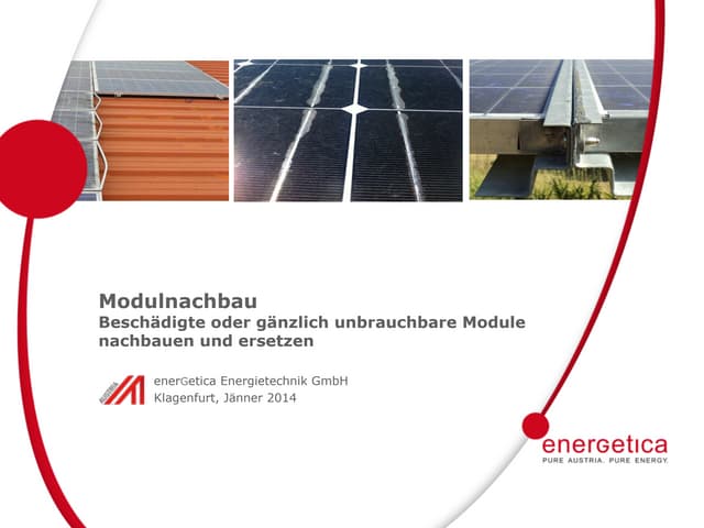Modulnachbau energetica 2014