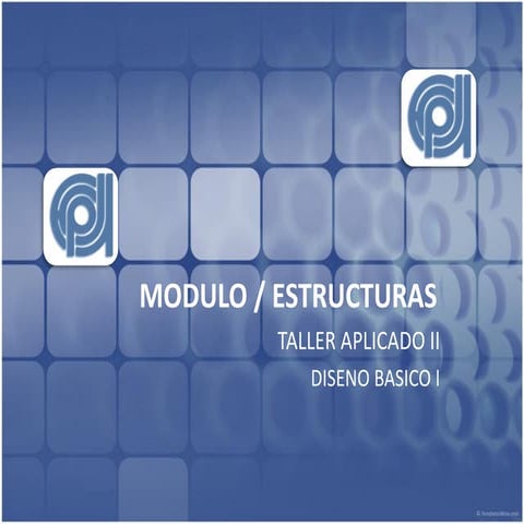 Modulo estructuras
