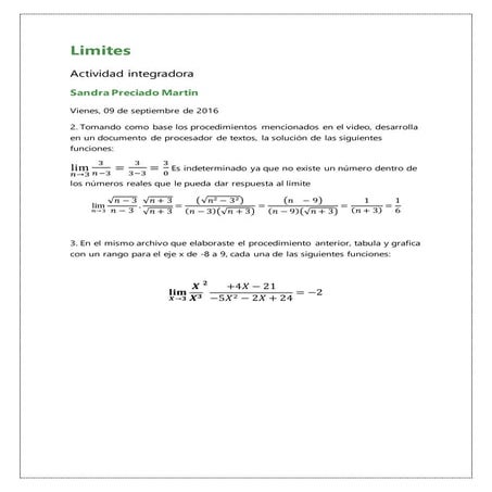 Modulo 18 semana 1 limites | DOCX